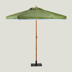 Luxury green garden parasol