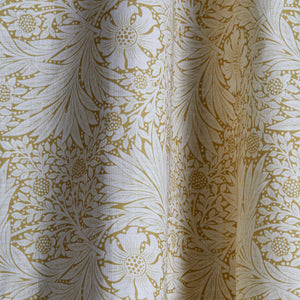 Morris & Co Marigold fabric detail