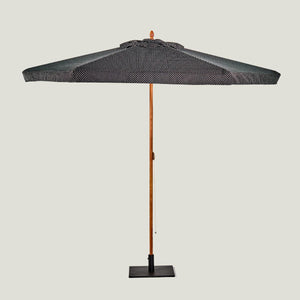 Black luxury garden parasol