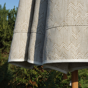 Colefax & Fowler parasol fabric up close